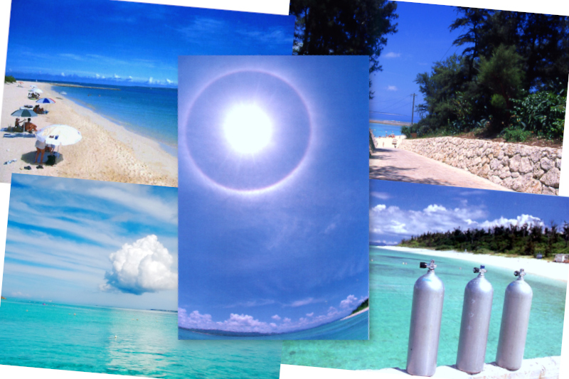 桟橋からの眺め５枚セット